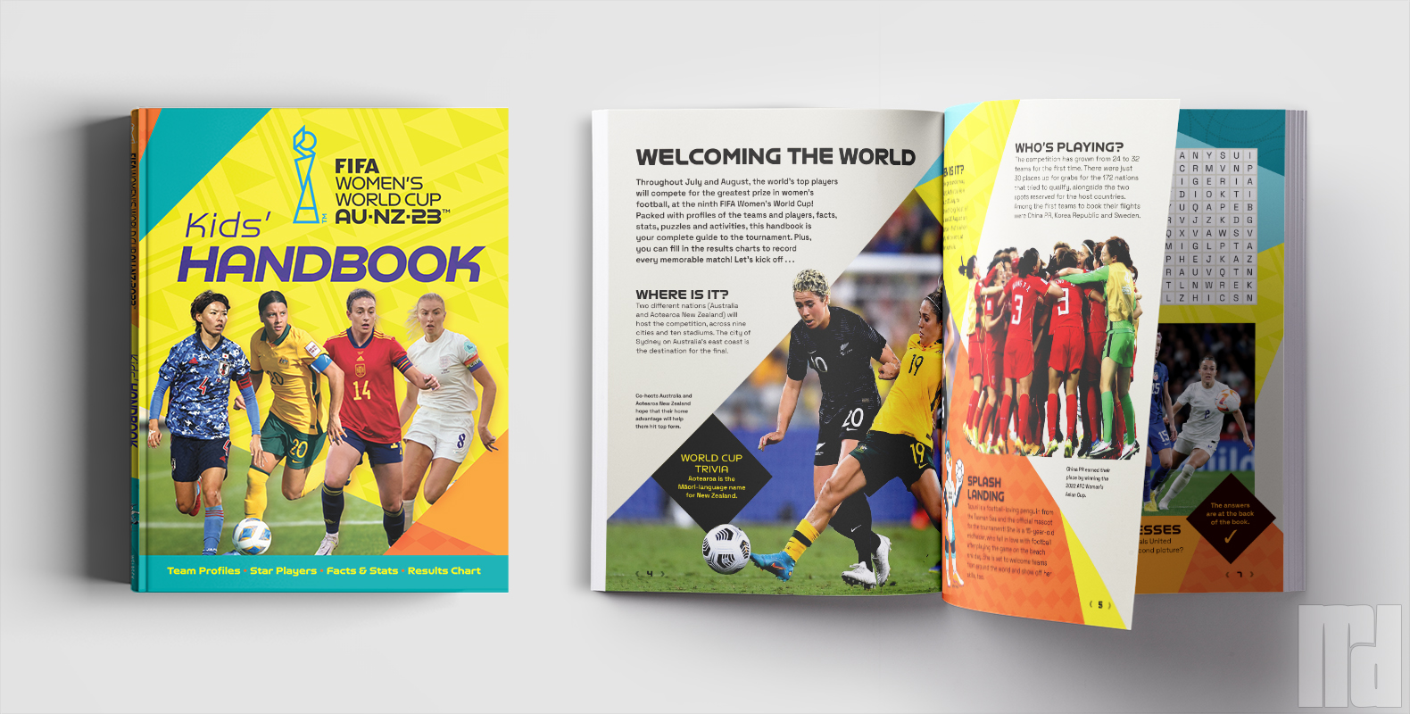 FIFA Women's World Cup AU-NZ 2023 Kids' Handbook