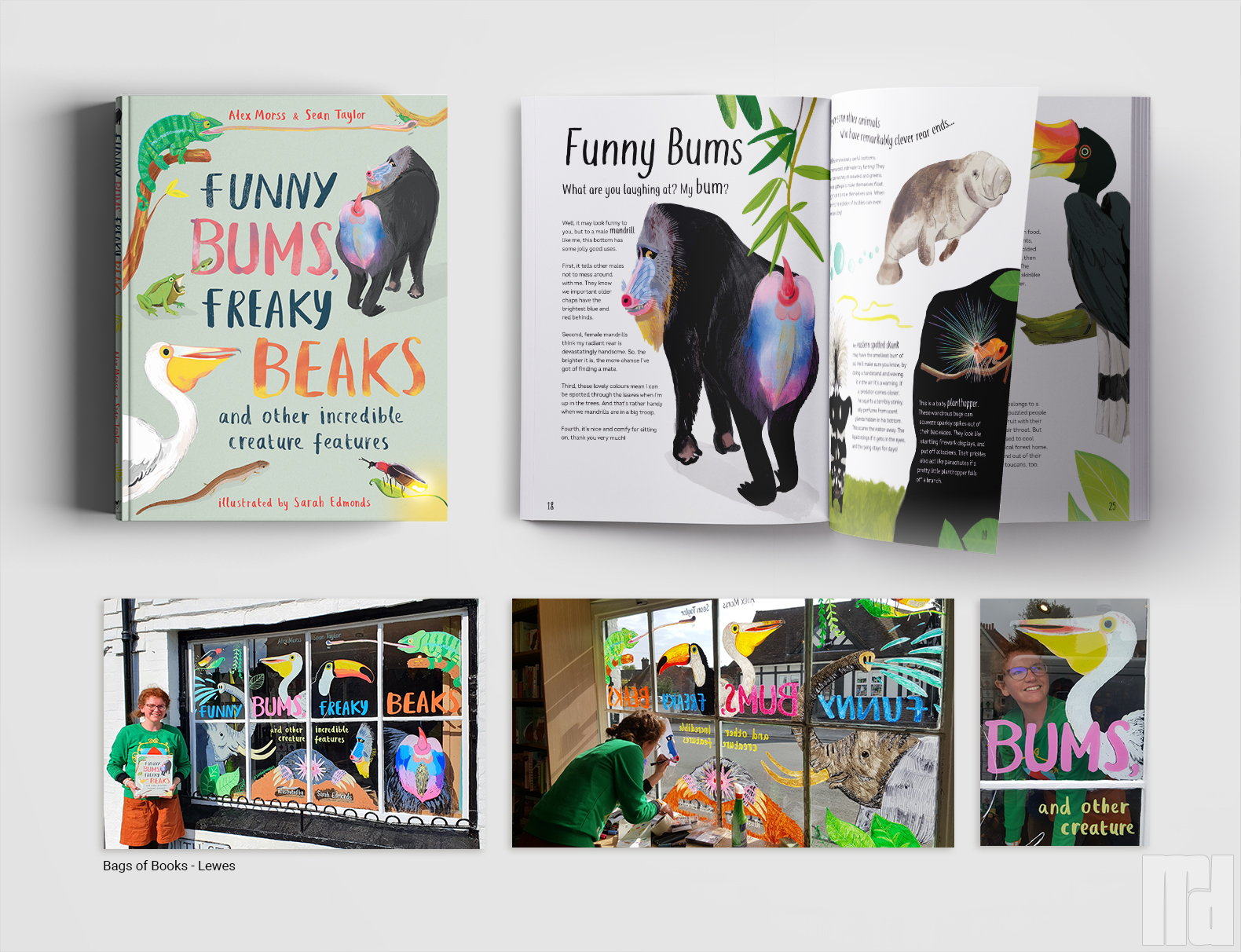 Funny Bums, Freaky Beaks