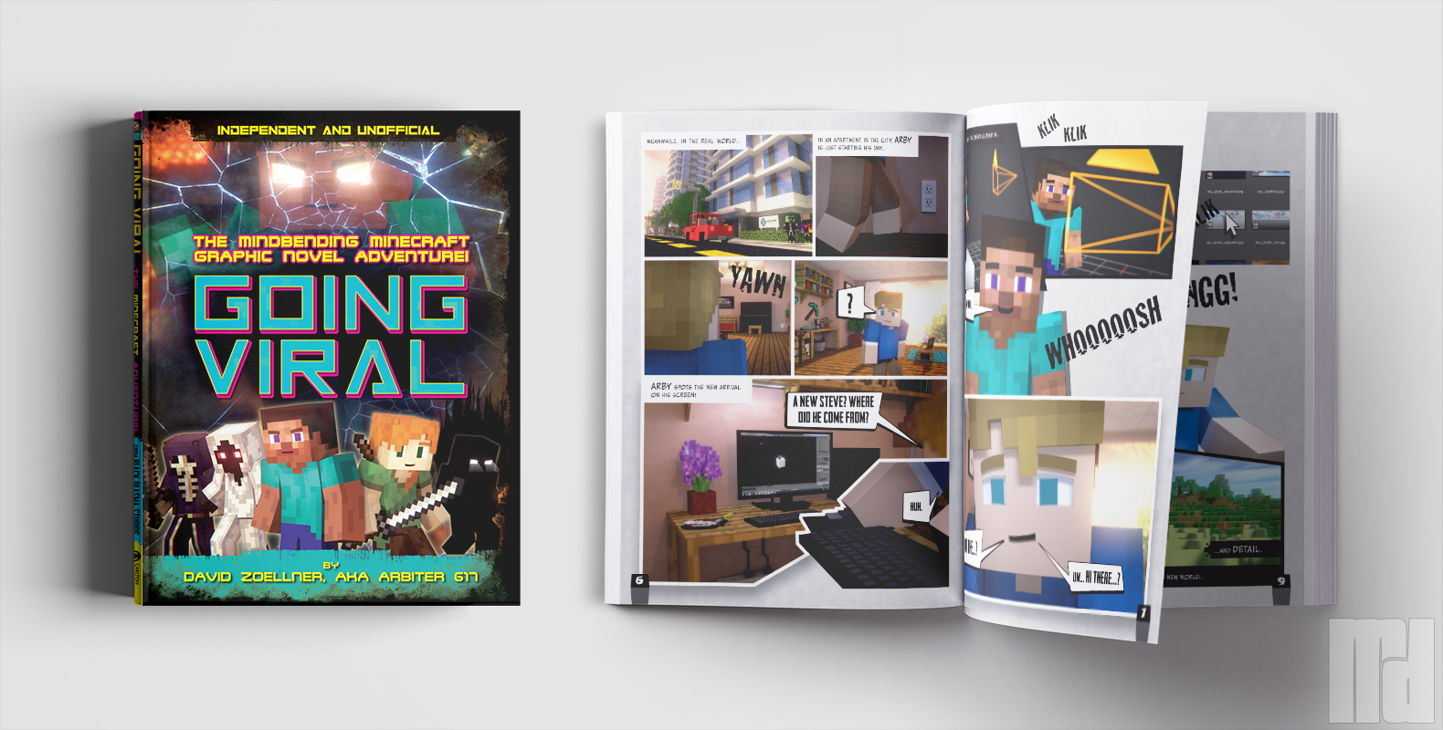 Minecraft Graphic Novel – Going Viral