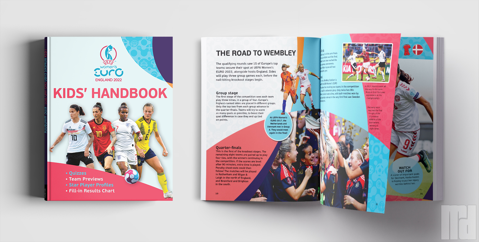 Official UEFA Women's Euro 2022 Kids' Handbook